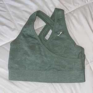 Gymshark camo sports bra size S